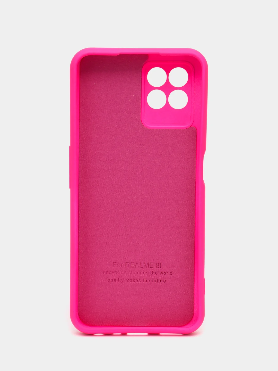Коралловый чехол силиконовый для Realme 8i / Narzo 50 4G (Реалми 8Ай / Нарзо 50), Silicone Cover