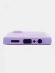 Аметистовый чехол силиконовый для Realme C33 / Реалми С33