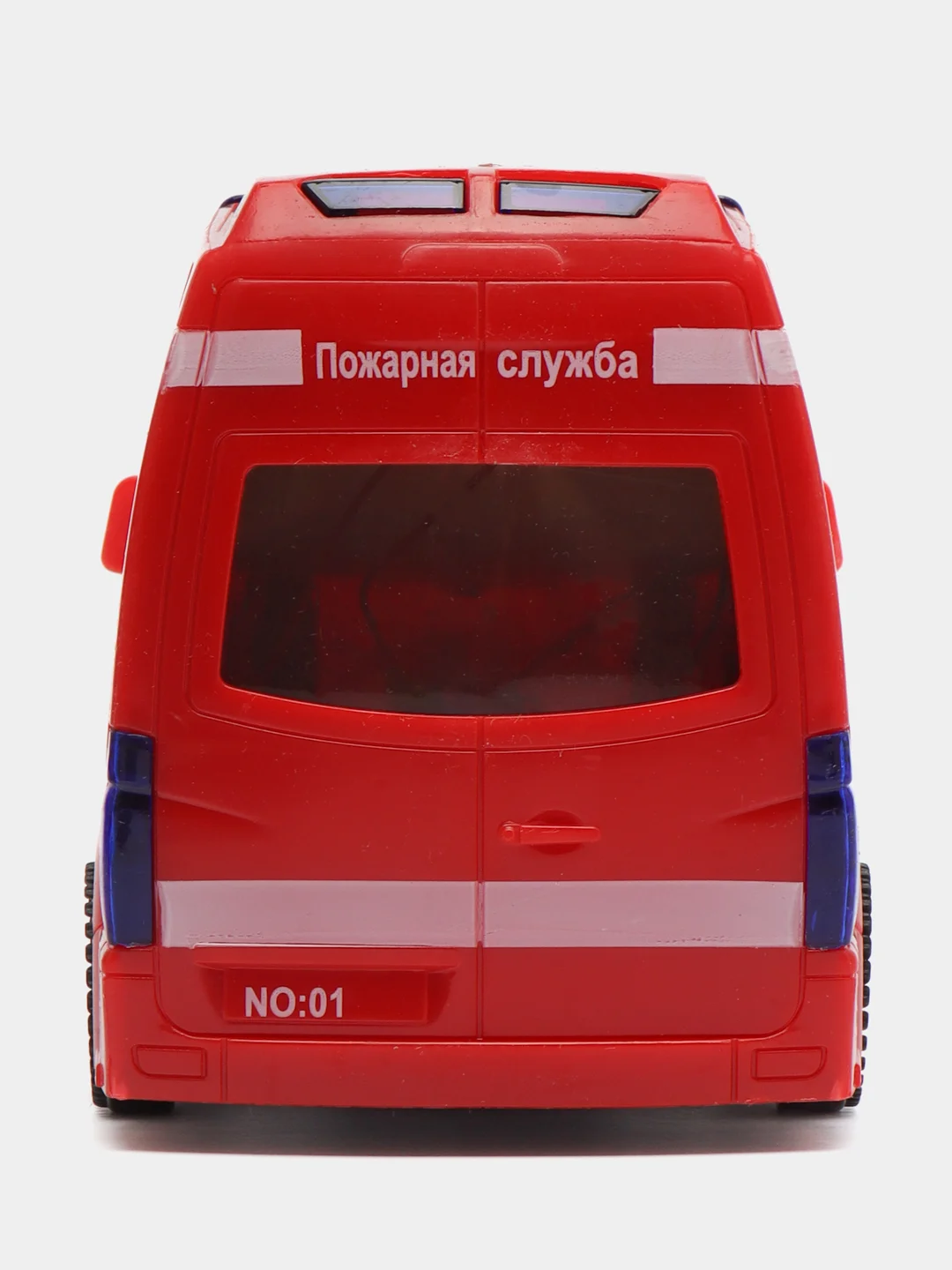 Машина пожарная, световые и звуковые эффекты, езда, развороты, 20 см