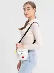 Белый сумка через плечо