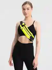 Желтый спортивная сумка на пояс, для фитнеса и бега, поясная сумка на пояс бананка для бега