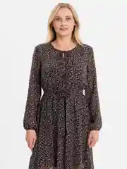 Черный женское платье