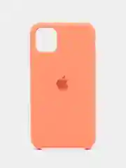 Кораллово-розовый чехол для iPhone 12 11 XR XS 7 8 SE Plus Pro Max силиконовый айфон