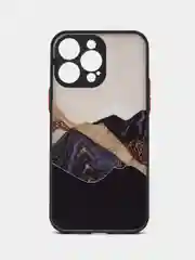 Индиго чехол для iPhone 11 12 13 7 8  XR 14 Plus Pro Max mini айфон про макс пластиковый