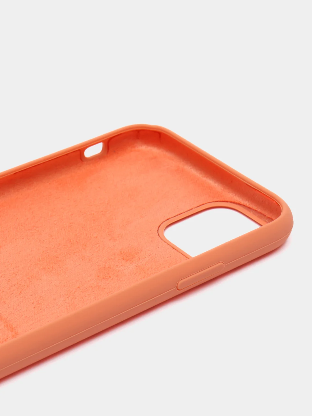 Кораллово-розовый чехол для iPhone 12 11 XR XS 7 8 SE Plus Pro Max силиконовый айфон