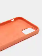 Кораллово-розовый чехол для iPhone 12 11 XR XS 7 8 SE Plus Pro Max силиконовый айфон