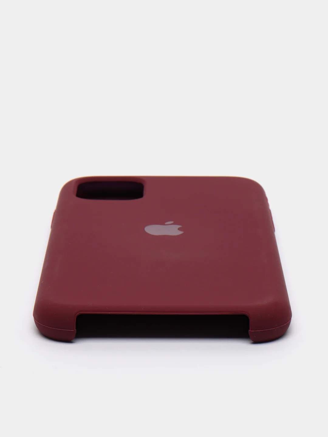 Тёмно-бордовый чехол для iPhone 12 11 XR XS 7 8 SE Plus Pro Max силиконовый айфон
