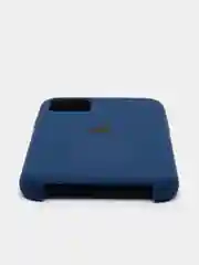 Темно-синий чехол для iPhone 12 11 XR XS 7 8 SE Plus Pro Max силиконовый айфон