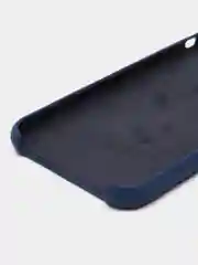 Темно-синий чехол для iPhone 12 11 XR XS 7 8 SE Plus Pro Max силиконовый айфон
