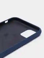 Темно-синий чехол для iPhone 12 11 XR XS 7 8 SE Plus Pro Max силиконовый айфон