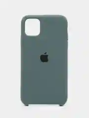 Зелёный хаки чехол для iPhone 12 11 XR XS 7 8 SE Plus Pro Max силиконовый айфон