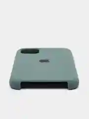 Зелёный хаки чехол для iPhone 12 11 XR XS 7 8 SE Plus Pro Max силиконовый айфон