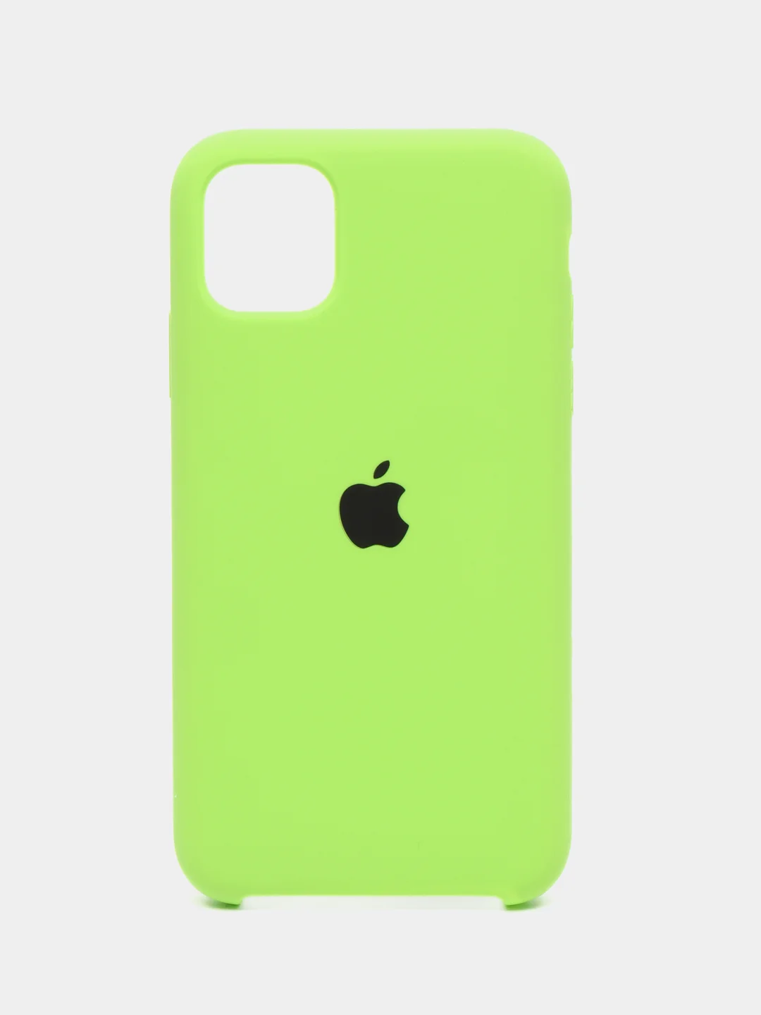 Салатовый чехол для iPhone 12 11 XR XS 7 8 SE Plus Pro Max силиконовый айфон