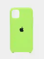 Салатовый чехол для iPhone 12 11 XR XS 7 8 SE Plus Pro Max силиконовый айфон