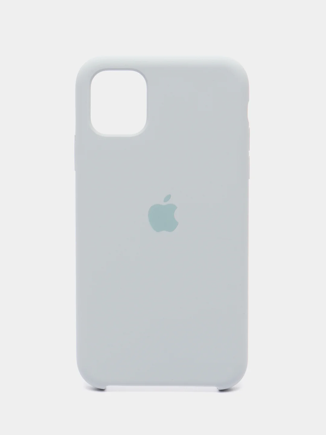 Серый металлик чехол для iPhone 12 11 XR XS 7 8 SE Plus Pro Max силиконовый айфон