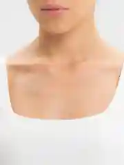 Белый топ женский, базовый, с квадратным вырезом