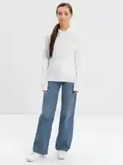 Белый худи, унисекс