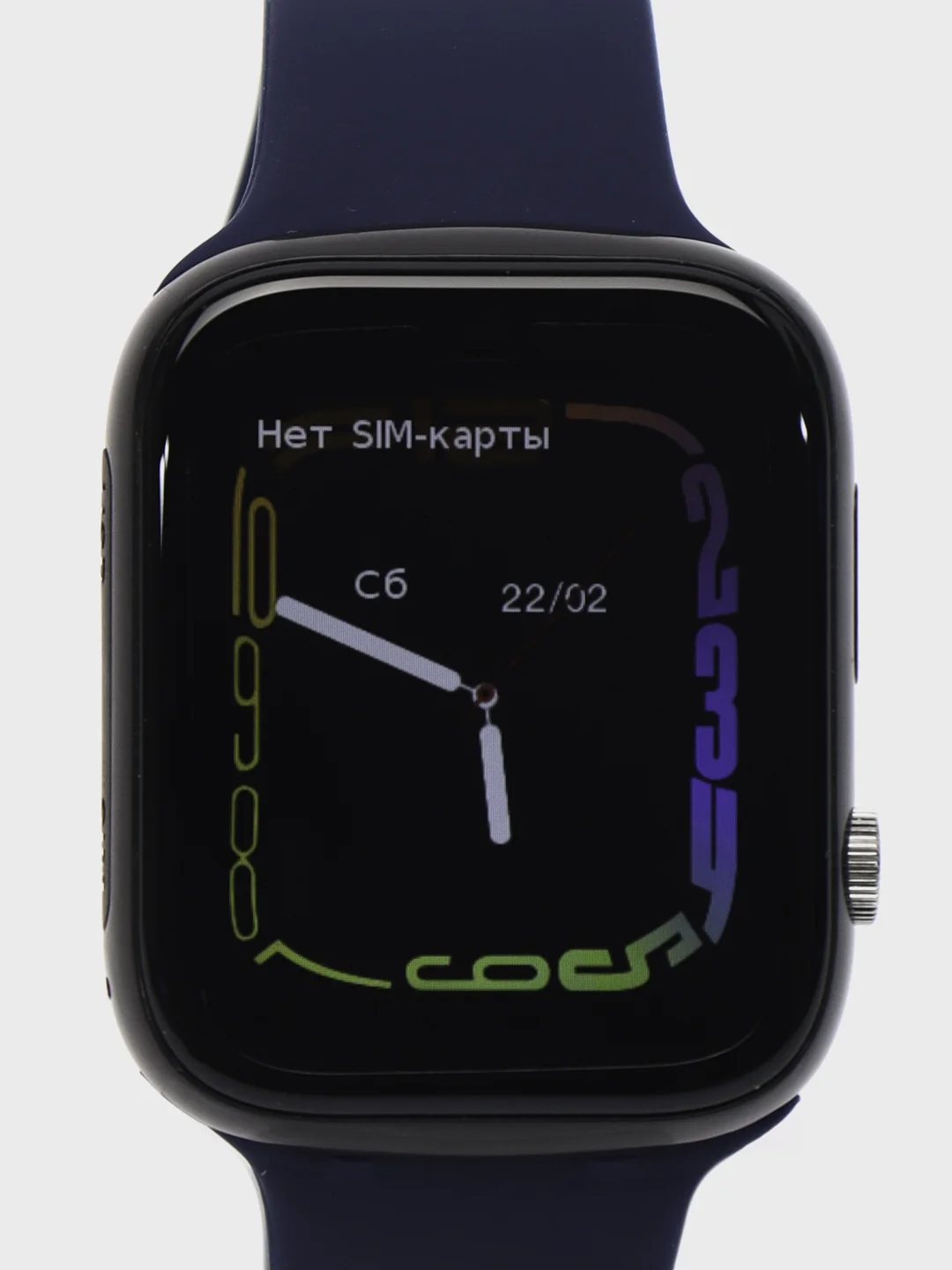 Синий смарт часы для детей C90 с функцией видеозвонка и GPS отслеживания