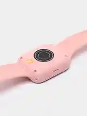 Розовый смарт часы для детей C90 с функцией видеозвонка и GPS отслеживания