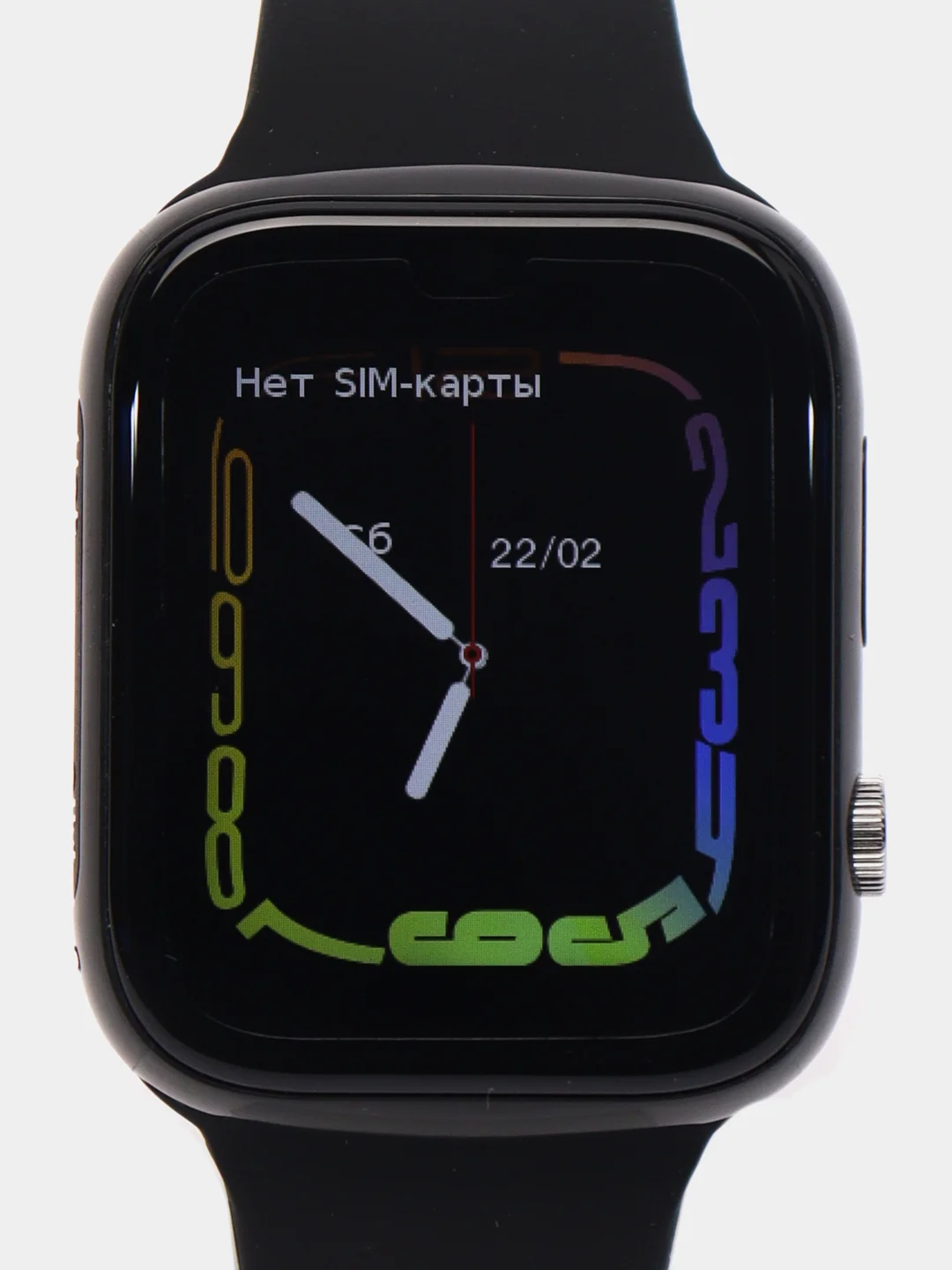 Черный смарт часы для детей C90 с функцией видеозвонка и GPS отслеживания
