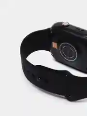 Черный смарт часы для детей C90 с функцией видеозвонка и GPS отслеживания