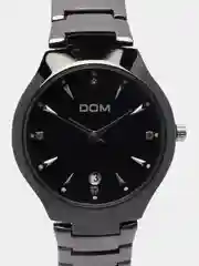 Серебряный швейцарские часы DOM