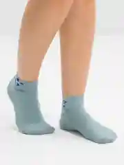 Зеленый короткие носки, с погодой