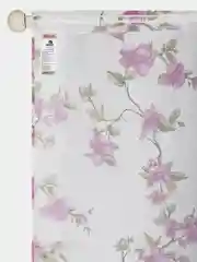 Фуксия тюль для комнаты, для интерьера, кухни, гостиной / под лён / 200 х 270 см / дом, дача