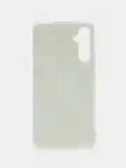Голубой чехол для Samsung Galaxy A34 / Самсунг Галакси А34, силиконовый, с рисунком