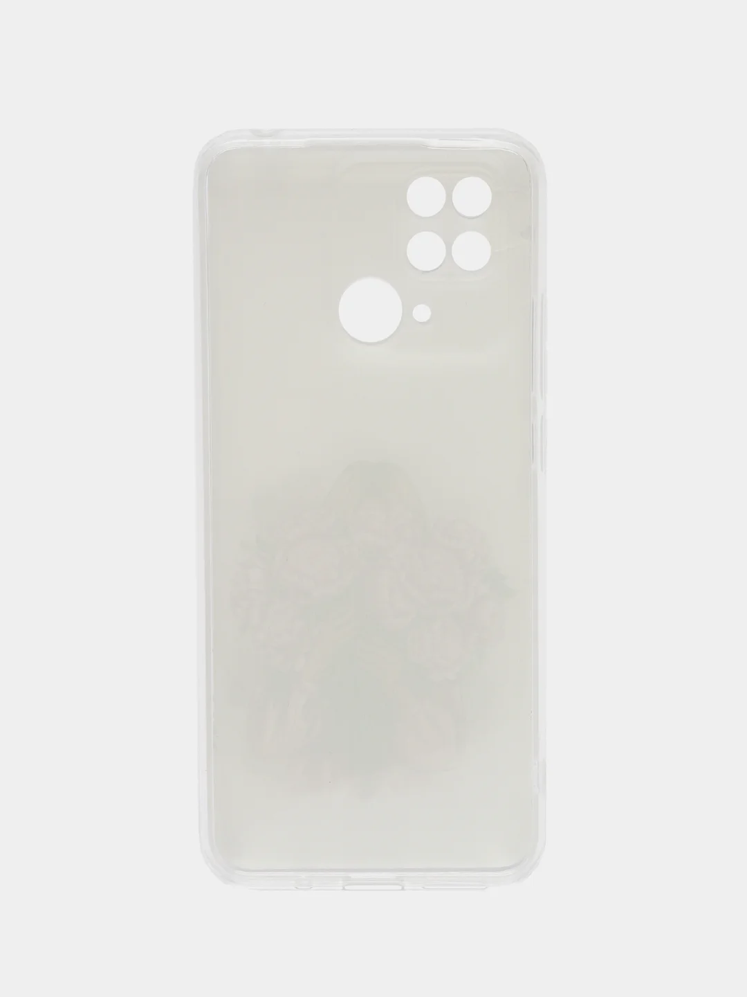 Пастельно-коралловый чехол для Xiaomi Redmi 10C, Poco C40 / Сяоми Редми 10С, Поко С40, силиконовый, с рисунком
