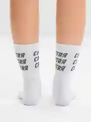 Носки с надписью "Святая"