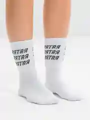 Носки с надписью "Святая"