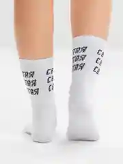 Носки с надписью "Святая"
