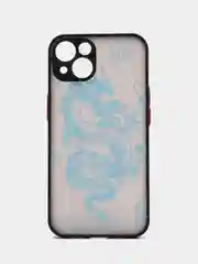 Голубой чехол на iPhone (Айфон) 11/13/14/15/X/XR/7/8 Plus/SE2/XS Max/12 Pro Max про макс
