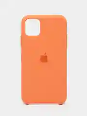 Светло-оранжевый чехол для iPhone 12 11 XR XS 7 8 SE Plus Pro Max силиконовый айфон