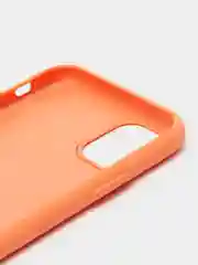 Светло-оранжевый чехол для iPhone 12 11 XR XS 7 8 SE Plus Pro Max силиконовый айфон