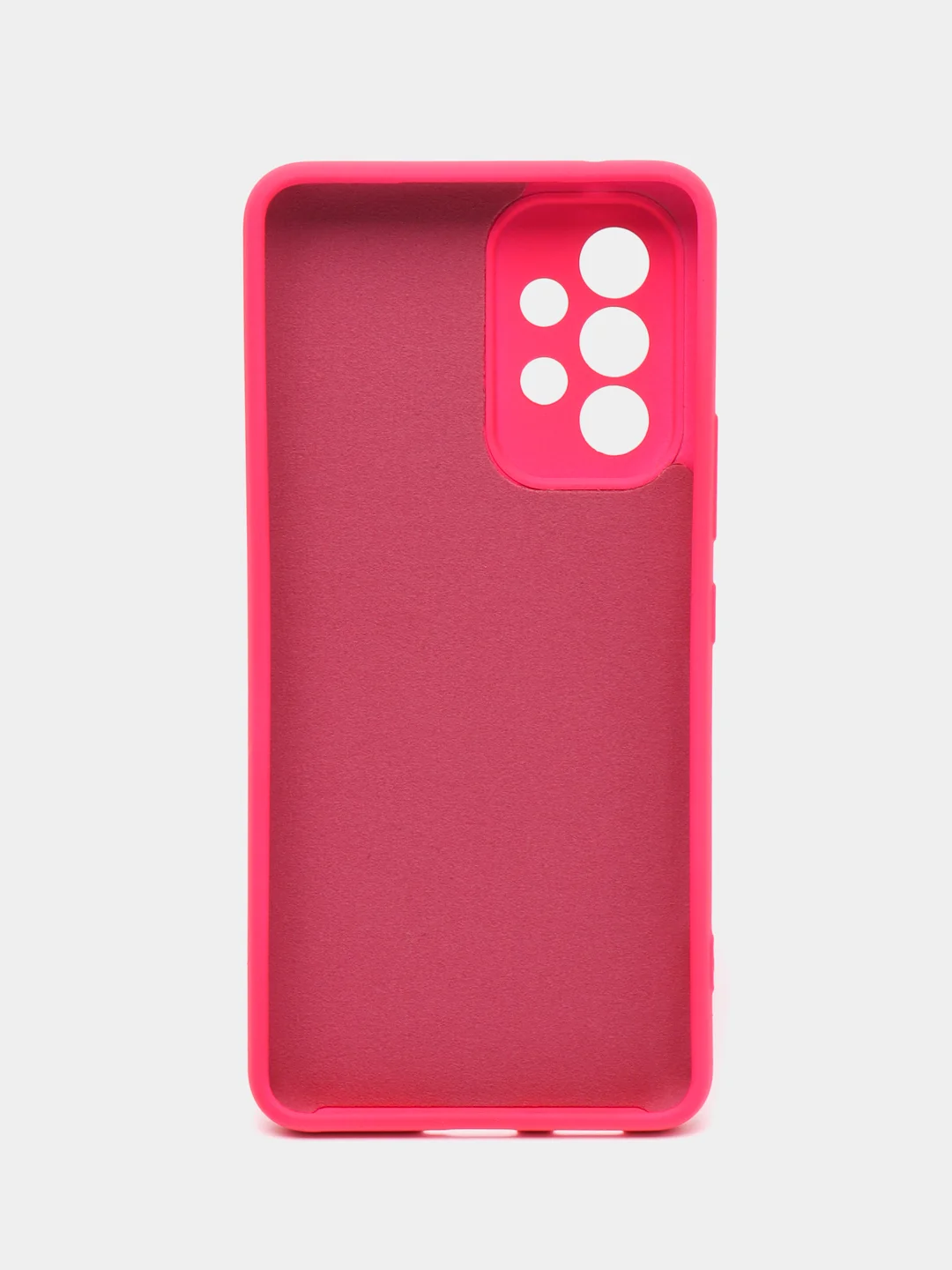 Розовый чехол силиконовый для Samsung Galaxy A53 (Самсунг Галакси А53), Silicone Cover