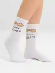 Носки с надписью "Шевели булками"
