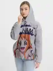 Алый худи по аниме "One Pice"