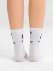 Конфетный носки с принтами, разноцветные