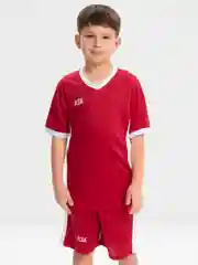 Красный футбольная форма