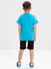 Белый комплект, костюм для мальчика: футболка, шорты, Bonito kids