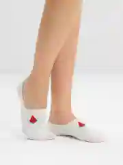 Белый женские носки с фруктами