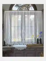 Тюль на кухню на шторной ленте, 250 х 165 см