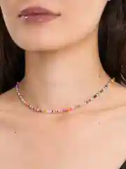 Конфетный чокер/цепочка/ожерелье/колье из бисера на шею,разные цвета