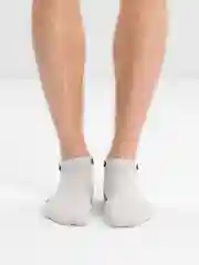 Белый носки мужские белые, укороченные