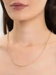 Лимонный цепочка на шею, из медицинской стали