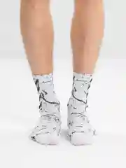 Белый носки мужские White / подростковые носки / баскетбольные носки / спортивные носки