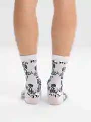 Вишнёвый цветные носки с животными лисы, боксер, ретривер, бигль