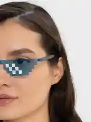 Алый солнцезащитные очки "Deal with it"